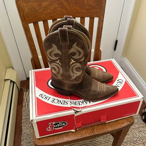 Justin western women’s size 10 - Picture 4 of 5